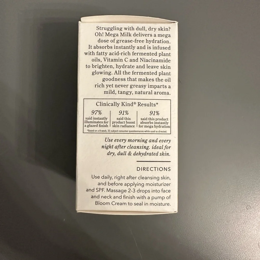 Beekman 1802 Oh! Mega Milk Fermented Barrier Boosting Facial Oil - Picture 3 of 4